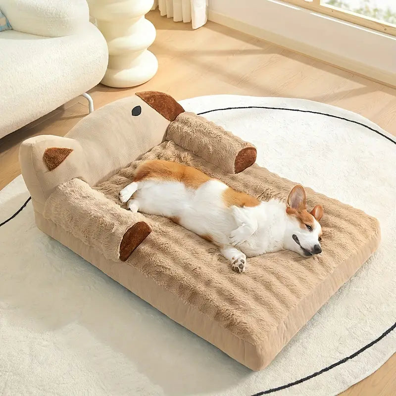 NuvemPet - Cama Para Pets Forrada Antiderrapante + BRINDE