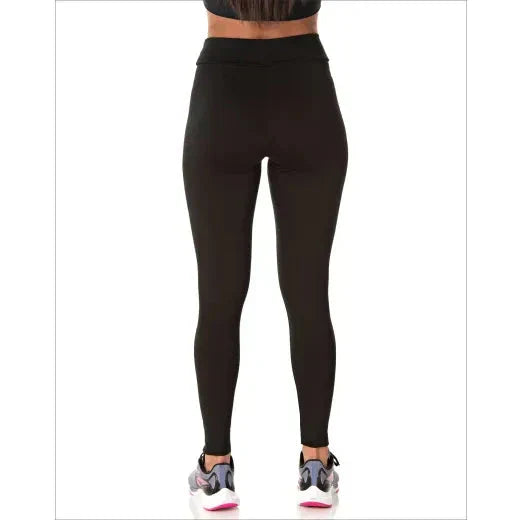 Kit 3 Calças Leggings Fitness Feminina Preta