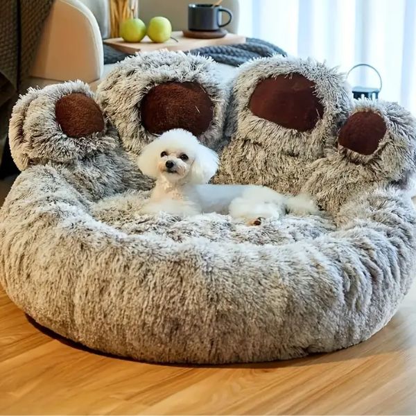 Patinhas Relax  - Cama Para Pets Macia Antiderrapante + BRINDE