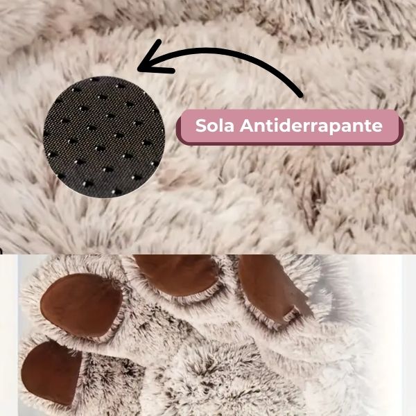 Patinhas Relax  - Cama Para Pets Macia Antiderrapante + BRINDE