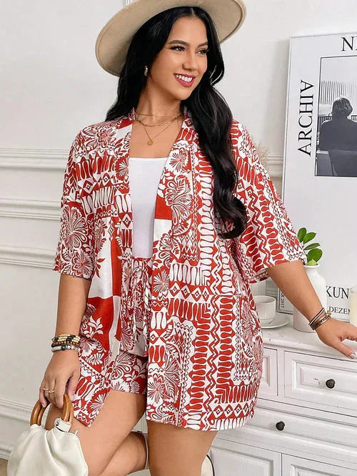 Conjunto de Quimono e Shorts - Louise