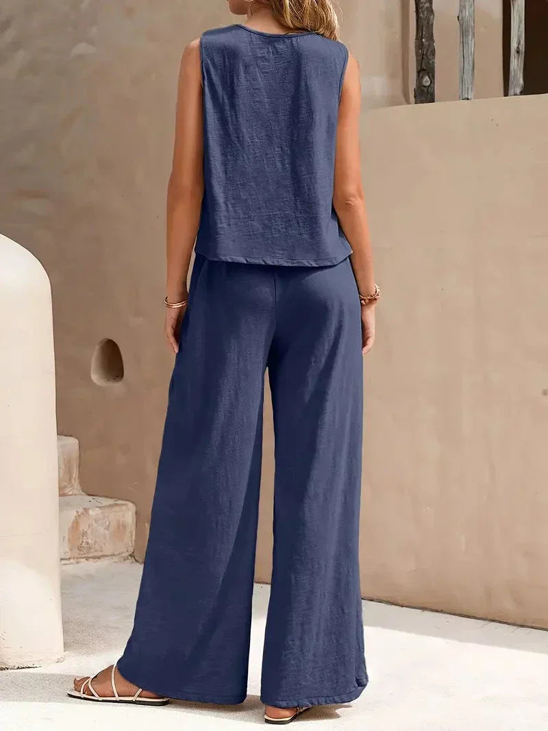 Conjunto Sem Manga Elegante - Victoria