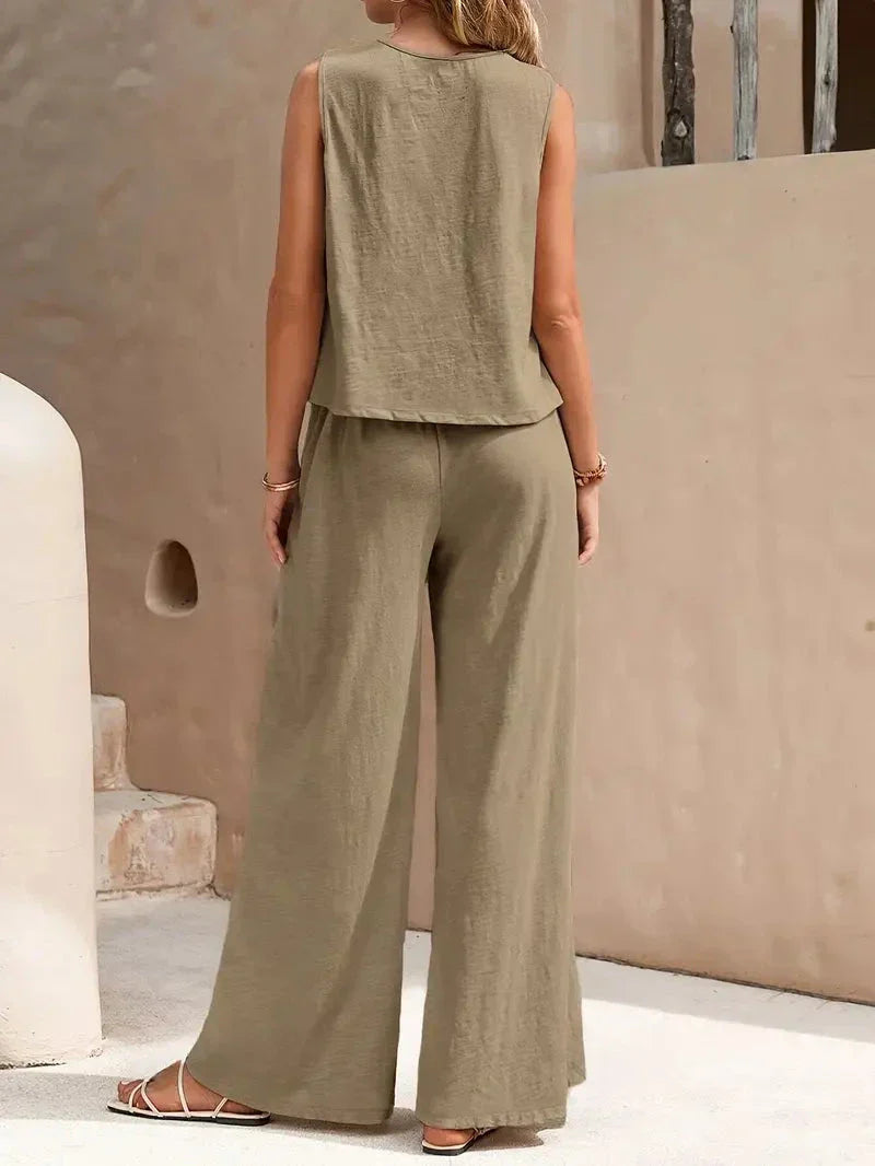 Conjunto Sem Manga Elegante - Victoria