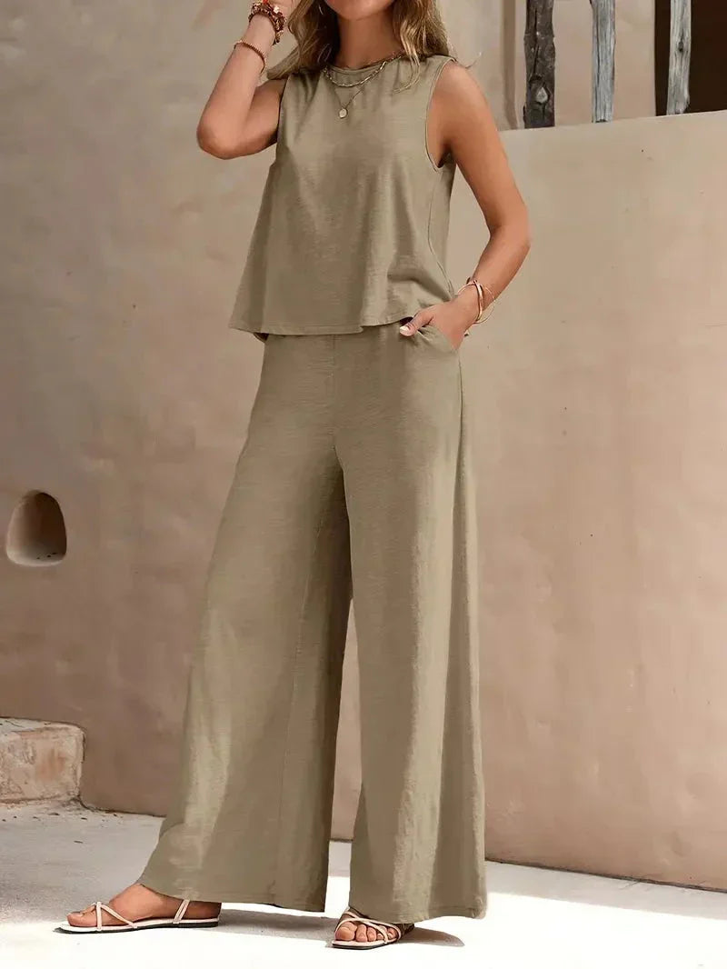 Conjunto Sem Manga Elegante - Victoria