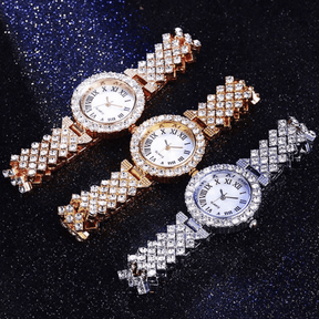 Relógio - Luxo LaBelle + BRINDE 1 PULSEIRA CRAVEJADA