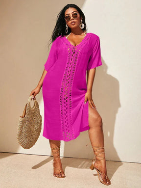 Saída De Praia Plus Size - Anastasia
