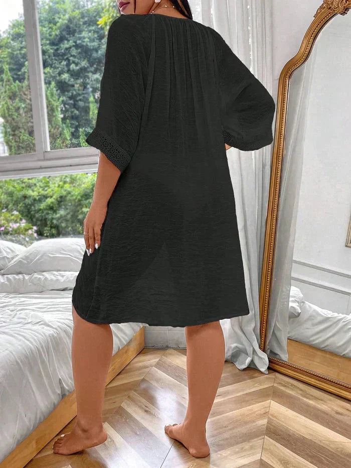 Saída de Praia Plus Size - Monize