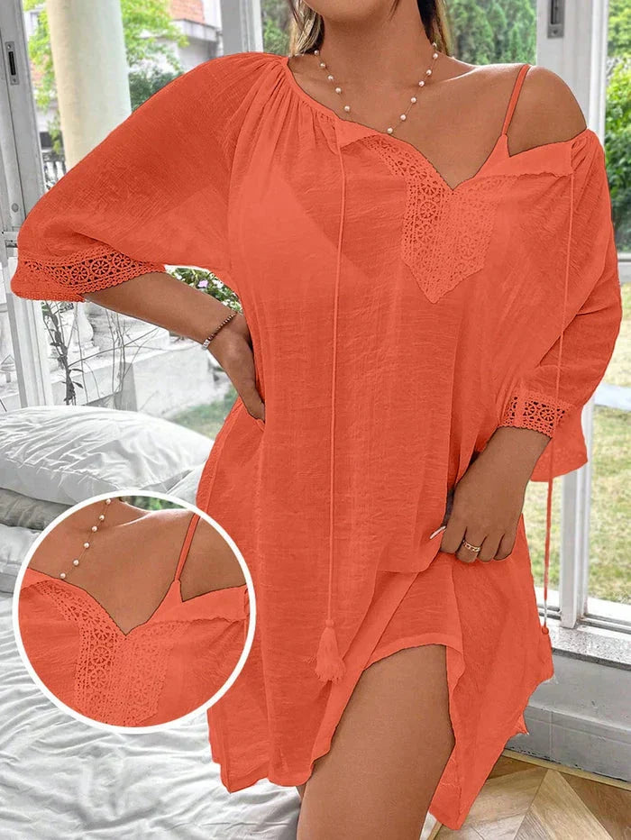 Saída de Praia Plus Size - Monize