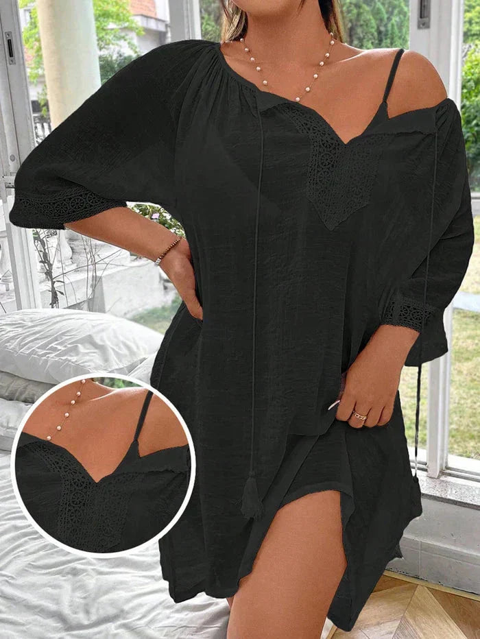 Saída de Praia Plus Size - Monize