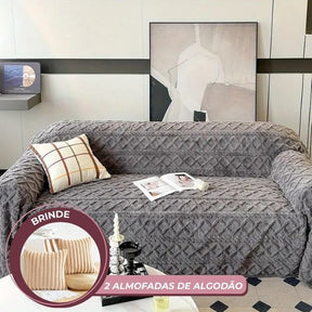 SoftLine - Manta Capa Protetora de Sofá Anti-Risco Animal + BRINDE
