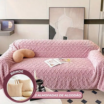 SoftLine - Manta Capa Protetora de Sofá Anti-Risco Animal + BRINDE