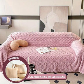 SoftLine - Manta Capa Protetora de Sofá Anti-Risco Animal + BRINDE