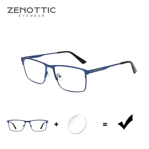Zenottic - Óculos com Grau Adaptável Anti Luz Azul